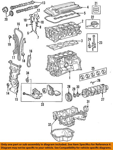 Toyota oem 01-03 rav4-engine cylinder head gasket 1111528023