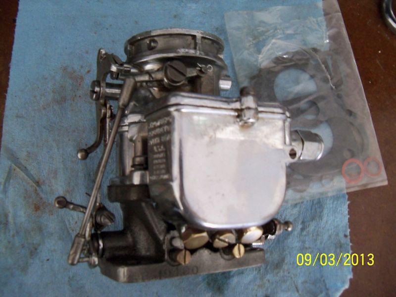 Stromberg 48 carburetor  (chrome)