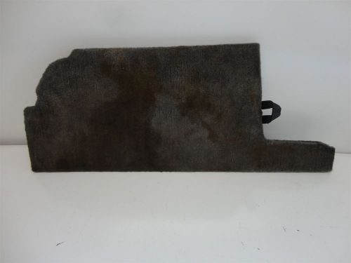 Volvo 940 left rear driver side trunk floor access cover carpet plank