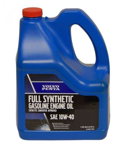 Volvo penta full synthetic gasoline engine oil 10w-40, gallon