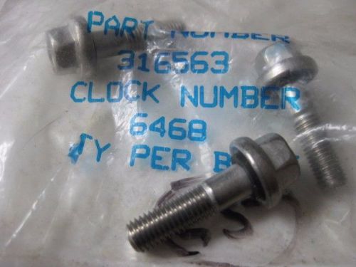 &#034;new&#034; 316563 omc 0316563 johnson evinrude screw