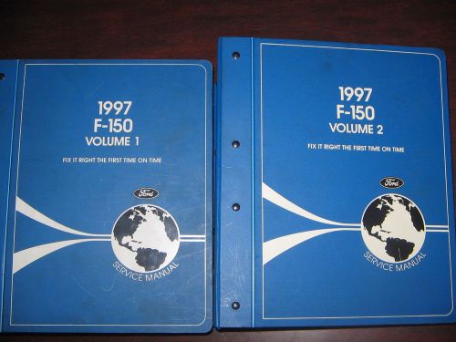 Ford 1997 f-150 service manuals volumes 1 &amp; 2
