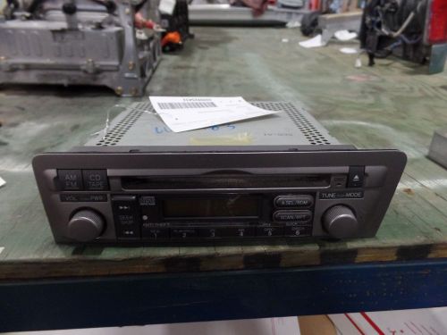 03 honda civic audio stereo radio am fm cd tape player unit 39101-s5ba110-m1