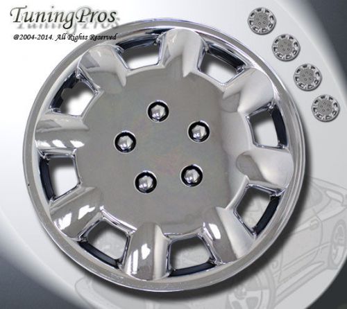 Style 326 15 inches chrome hub caps hubcap wheel rim skin covers 15&#034; inch 4pcs