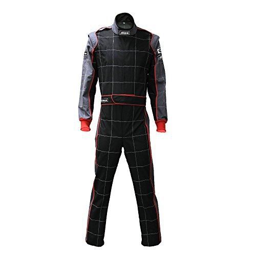 Jxhracing rb-cr002 one-piece one layer auto go karts racing suit-small