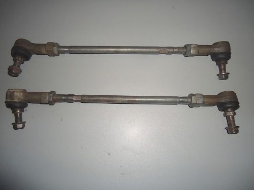 Oem ✰ 91 honda trx 250x both left &amp; right tie rods assemblies with ends lh rh