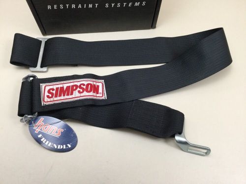 New os 16.1simpson 5 point racing harness parts right shoulder strap mfg 08/2006