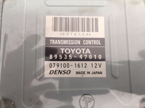 04-05 toyota prius hybrid transmission control module tcu - denso 89535-47010