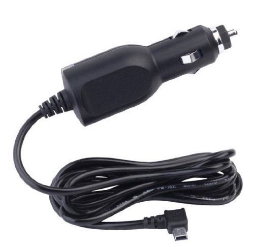 Car charger 1.2amp right angle mini usb cable for tomtom go 520 sat nav