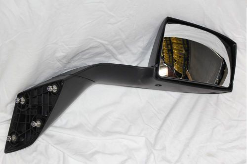Volvo truck hood mirror vn vnl | black | mounting plate | rightside