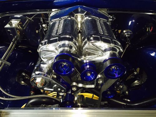 Whipple w200ax quad rotor supercharger, efi, polished, less than 10 hours use