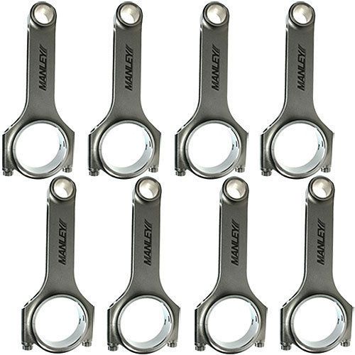 Manley 14050-8 sb-chevy h-beam connecting rods standard weight series 5.700 (sto