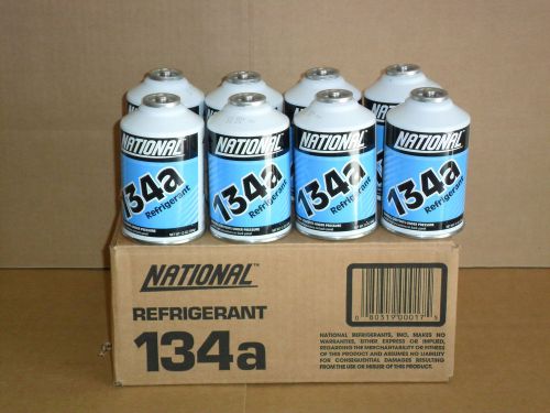 One case of r-134a refrigerant (12) twelve 12 oz cans per case