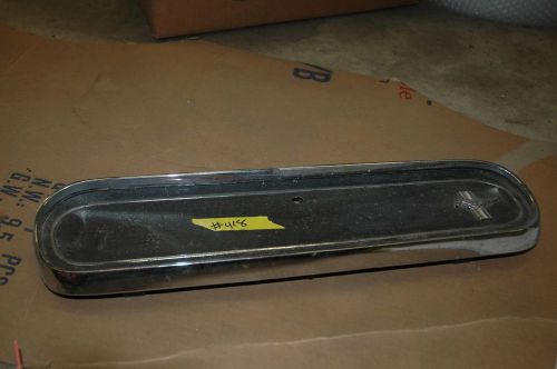 65 66 ford mustang black glove box lid &amp; emblem c6zb-6506044-a (#418)