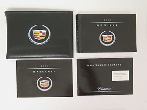 2001 cadillac de ville owners manual guide book