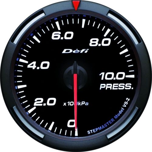 Nippon seiki defi (defi) meter [racer gauge] 60φ pressure gauge (white) df-11606