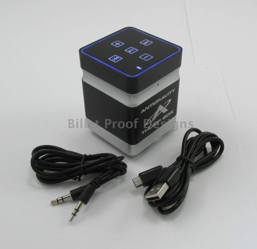Antigravity thump box portable mini wireless bluetooth speaker system solid alum