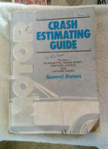 Motor collision estimating guide  1997  general motors    vol 29 / 2