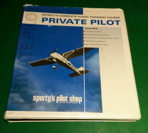 Sporty&#039;s complete private pilot course
