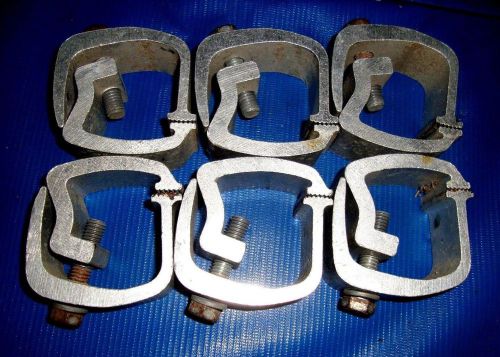 6 aluminum hold down truck cap topper camper shell regular mounting clamps