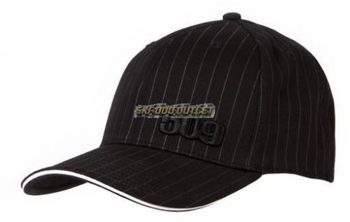 509 pinstripe flex  -fit hat - black