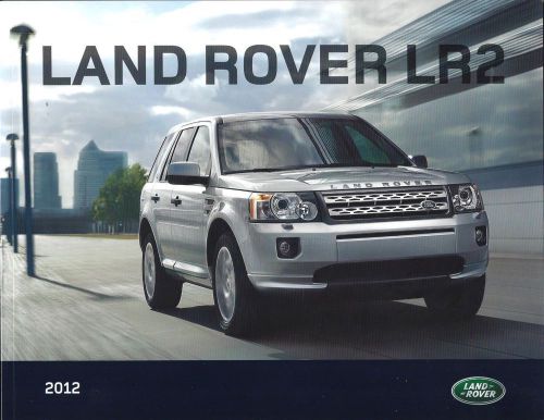 2012  land rover - lr2  -   67 page brochure
