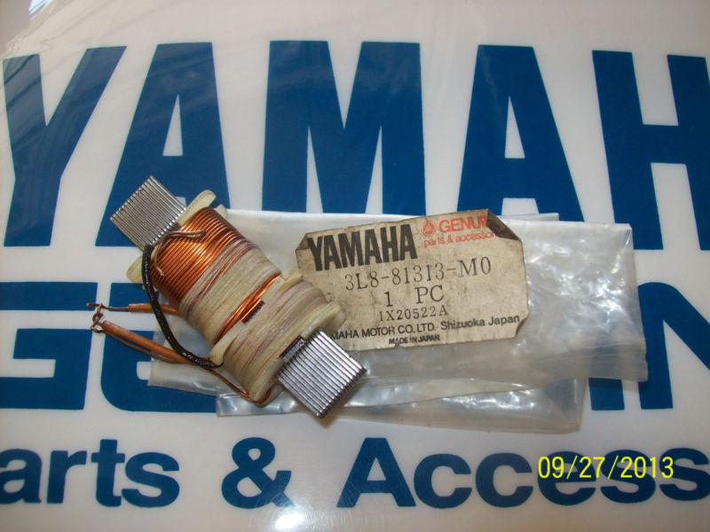 Yamaha nos,qt50,lc50, scooter,  3l8-81313-m0-00 coil,lighting 1, nos/oem/new