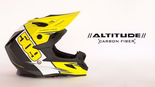 509 altitude carbon fiber helmet neon trace p# 509-hel-acn-l new