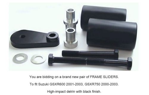 2000-2003 suzuki gsx-r 750 frame sliders assistant crash engine protector pads