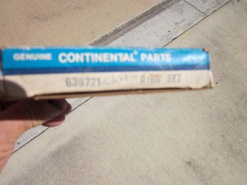 Continental piston ring sets 639721, for chrome cyls nos c75-0300