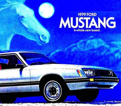 1979 ford mustang brochure -mustang sport-mustang ghia-mustang cobra-5.0l v8-trx
