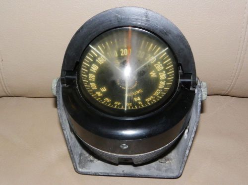 Vintage saturn aqua meter boat compass