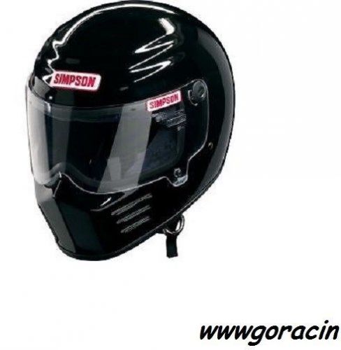 Simpson racing outlaw bandit helmet snell m 2010-dot approved-harley/honda 1122~
