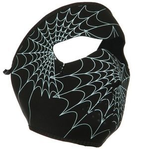 Neoprene mask zan headgear full mask spiderweb winter cold wnfm057g