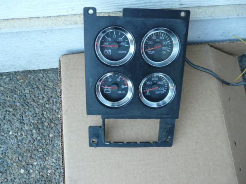 Kenworth w900 interior dash panel gauge gauges