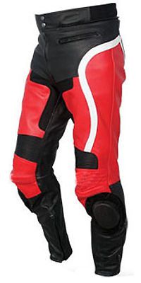 Motorcycle racing trouser leather motorbike pant men&#039;s leather trouser all-size
