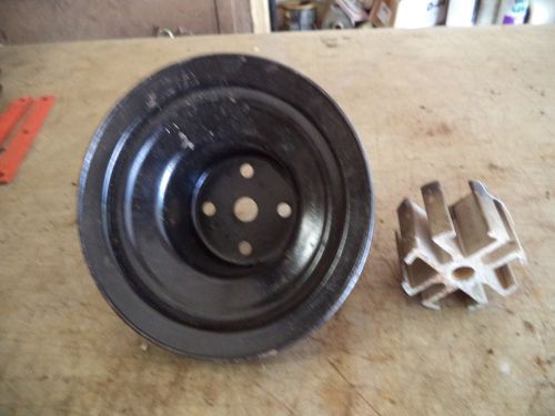 1969 69 mopar road runner 383 / 440 water pump pulley and spacer