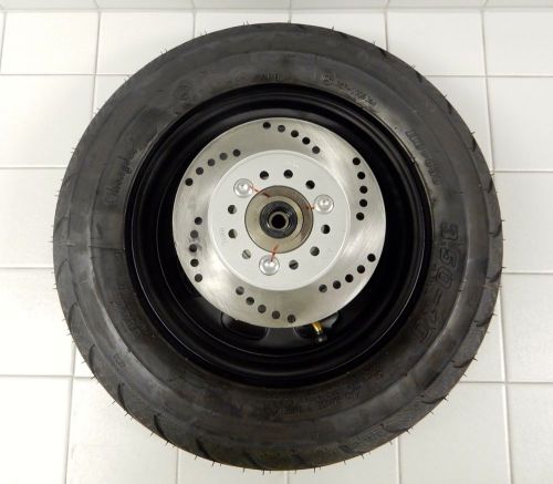 Front wheel &amp; tire for vip 50cc (steel wheel) 3.50-10 *new*