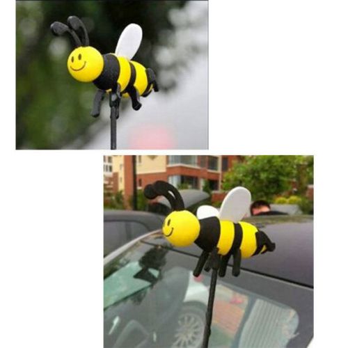 Exquisite car antenna honey bumble bee aerial ball decor topper fashion stylish