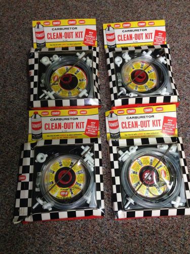 Gum out carburetor clean-out kits (4)