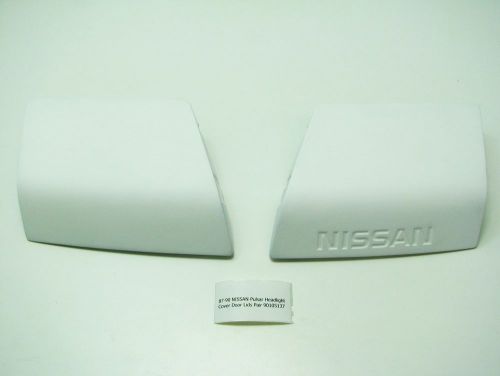 Nissan pulsar headlight cover door lids pair 87 88 89 90