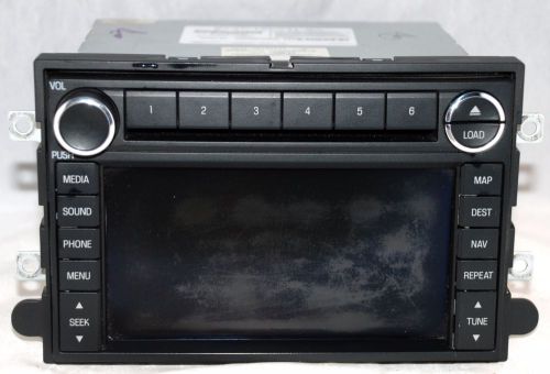 06 07 08 09 ford gps navigation dvd cd radio system f150 edge 8t4t-18k931-ba