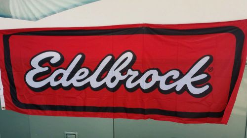 Edelbrock racing banner 2x5