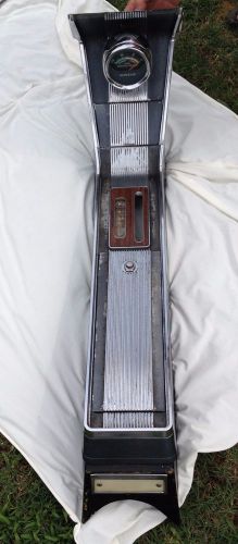 1964 pontiac grand prix console &amp; vacuum gauge