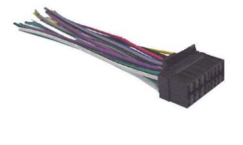 Wiring harness fits sony cdx-f7005x,cdx-f7700,cdx-7705x,cdx-f7710 + s16a