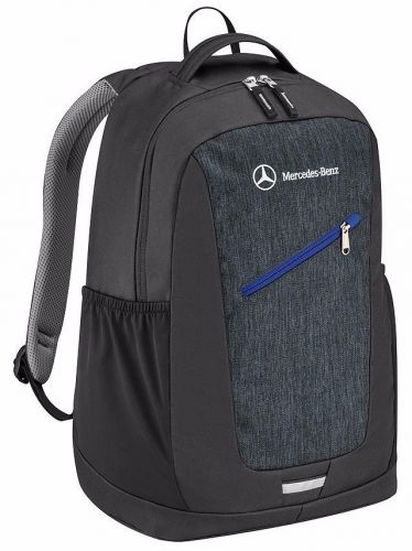 Genuine mercedes benz collection rucksack back pack bag by deuter black / grey