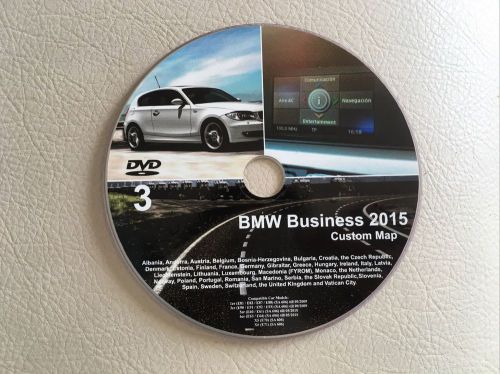 Bmw business dvd 3 navigation road map update all europe  ccc cic idrive dvd3