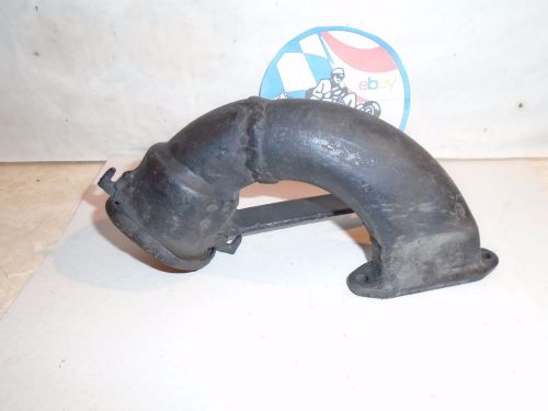 Vintage racing go kart exhaust manifold 165 degree mcculloch cart part