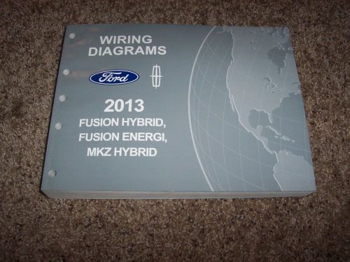 2013 lincoln mkz hybrid electrical wiring diagram manual 2.0l 4cyl