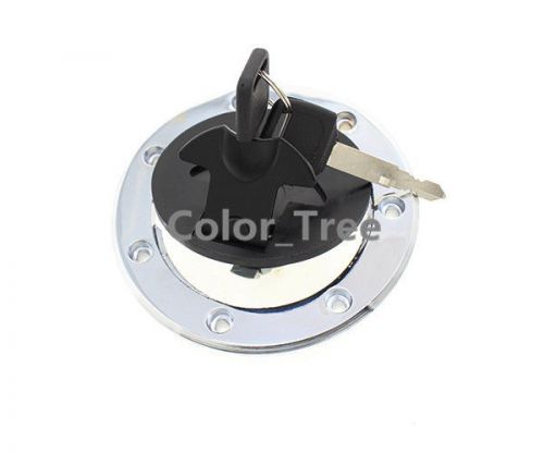Fuel gas tank cap cover with key for kawasaki zzr1100 zx1100 zx600 zzr600